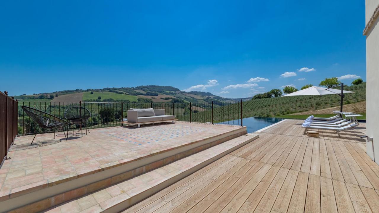 Dimora Montefiore 11, Emma Villas Montefiore dell'Aso Bagian luar foto