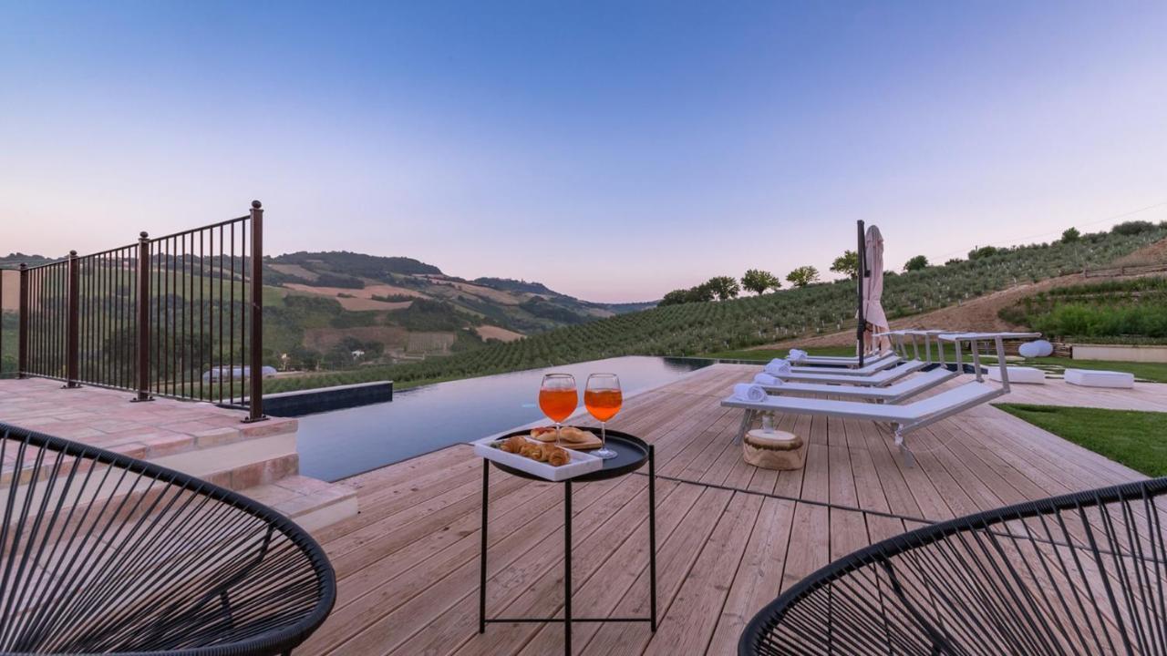 Dimora Montefiore 11, Emma Villas Montefiore dell'Aso Bagian luar foto